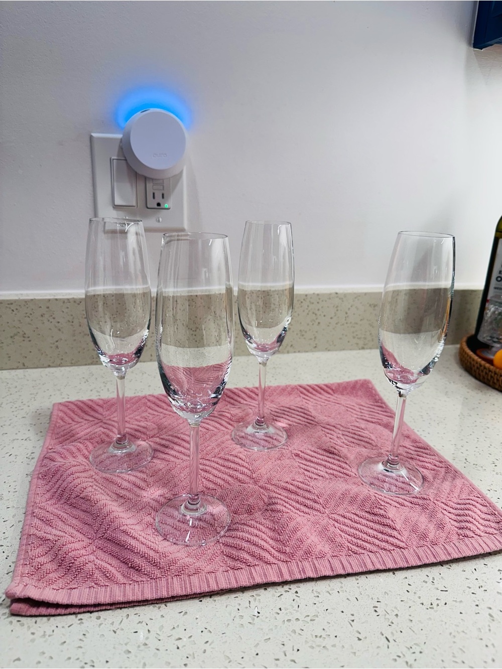 Champagne glasses- set of 4